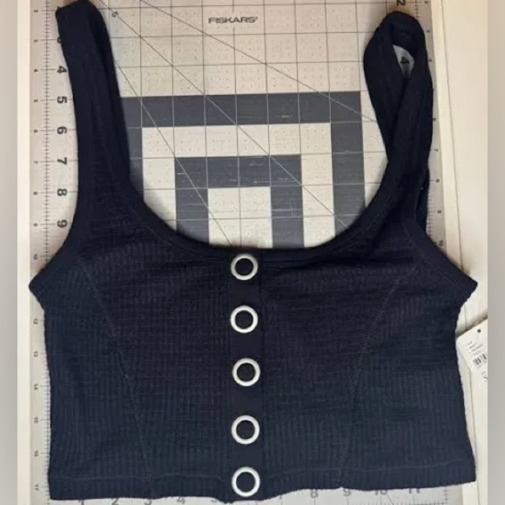 NWOT Free People Snap it up Brami Black Size  XS